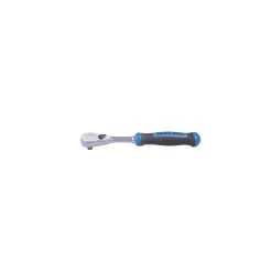 1/4" DRIVE 6-1/2" EIGHTY8 TOOTH FIXED RATCHET WITH ERGO HANDLE - BLUE