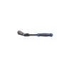 1/4" DRIVE 7-3/4" EIGHTY8 TOOTH BLACK CHROME LOCKING FLEX RATCHET WITH ERGO HANDLE - BLUE -Hand Tool Store AFR68BLFB ProductImage PrimaryImage 1500