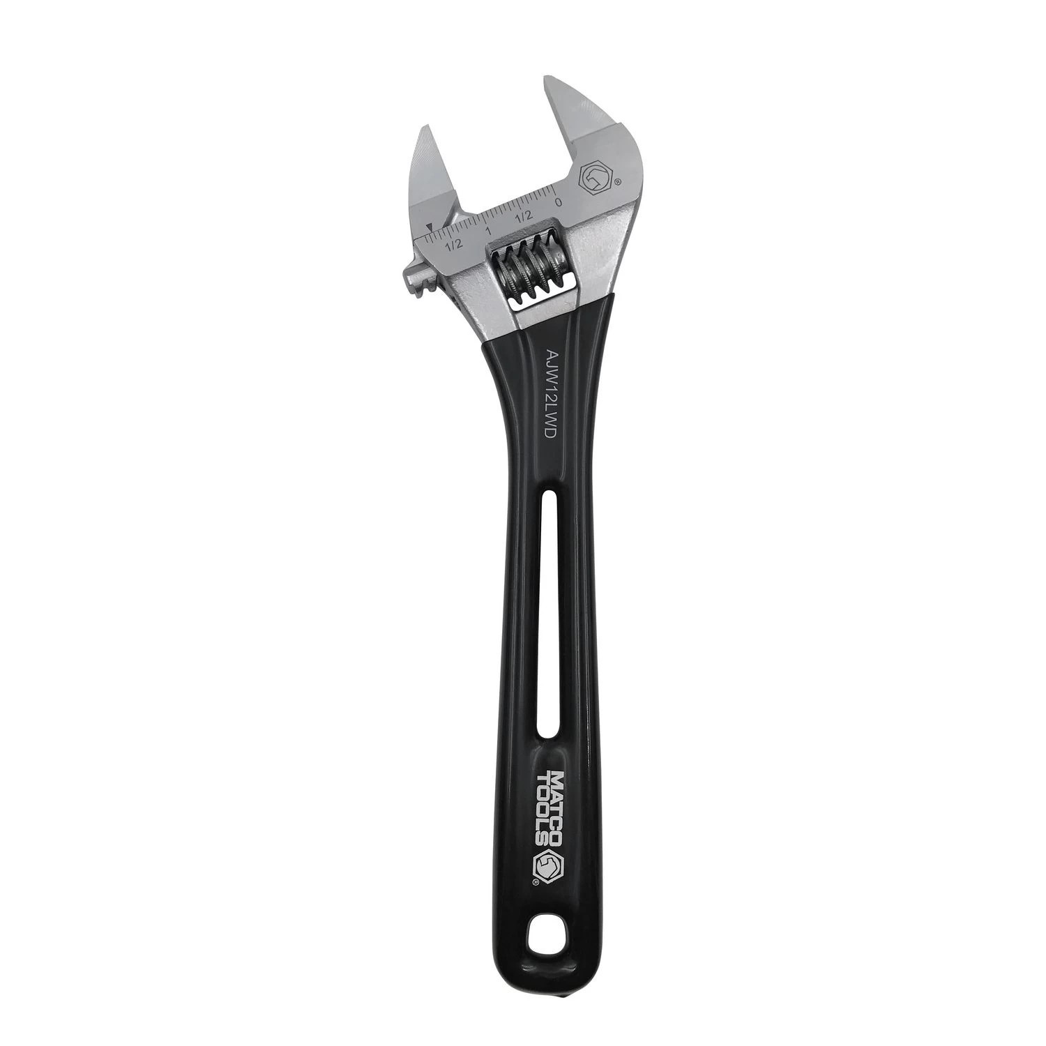 THIN ERGONOMIC LIGHT WEIGHT ADJUSTABLE WRENCH - 12" 3 THIN ERGONOMIC LIGHT WEIGHT ADJUSTABLE WRENCH - 12"