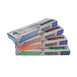 3/8" DRIVE 4 PIECE 12" EIGHTY8 TOOTH LOCKING FLEX RATCHET WITH CHROME EXTENSIONS 3", 6" AND 8" SET - RED -Hand Tool Store BFR128SETR AlternateImage 06 1500