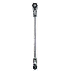 10'' DOUBLE LOCKING FLEX HEAD RATCHET - 1/4'' HEX X 1/4'' SQUARE DRIVE