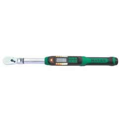3/8" DRIVE FLEX HEAD 10-100 FT. LBS. ELECTRONIC TORQUE WRENCH WITH ANGLE MEASUREMENT - GREEN