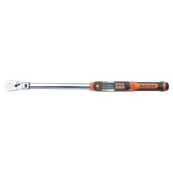 1/2" DRIVE FLEX HEAD 25-250 FT. LBS. ELECTRONIC TORQUE WRENCH WITH ANGLE MEASUREMENT - ORANGE