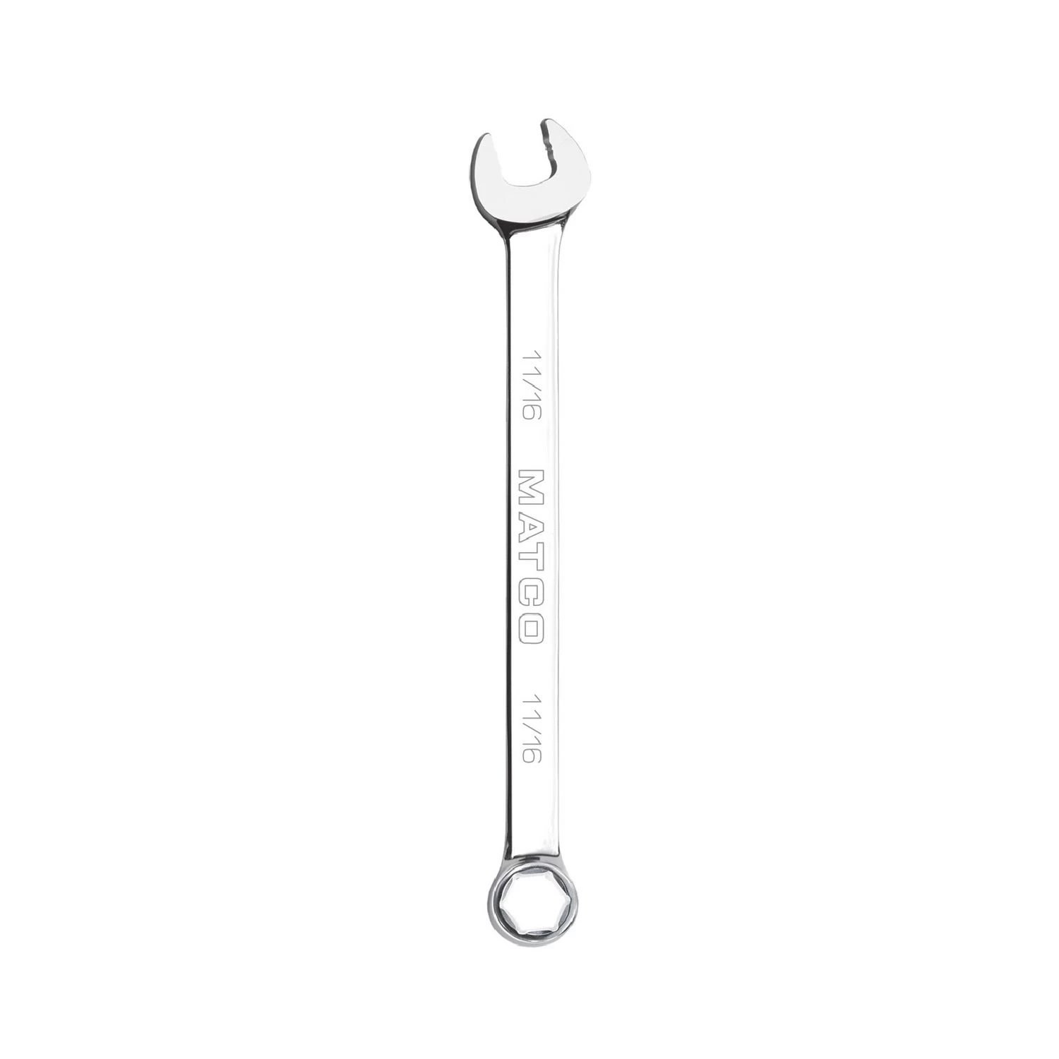 11/16" STANDARD SAE COMBINATION 6 POINT WRENCH 3 11/16" STANDARD SAE COMBINATION 6 POINT WRENCH