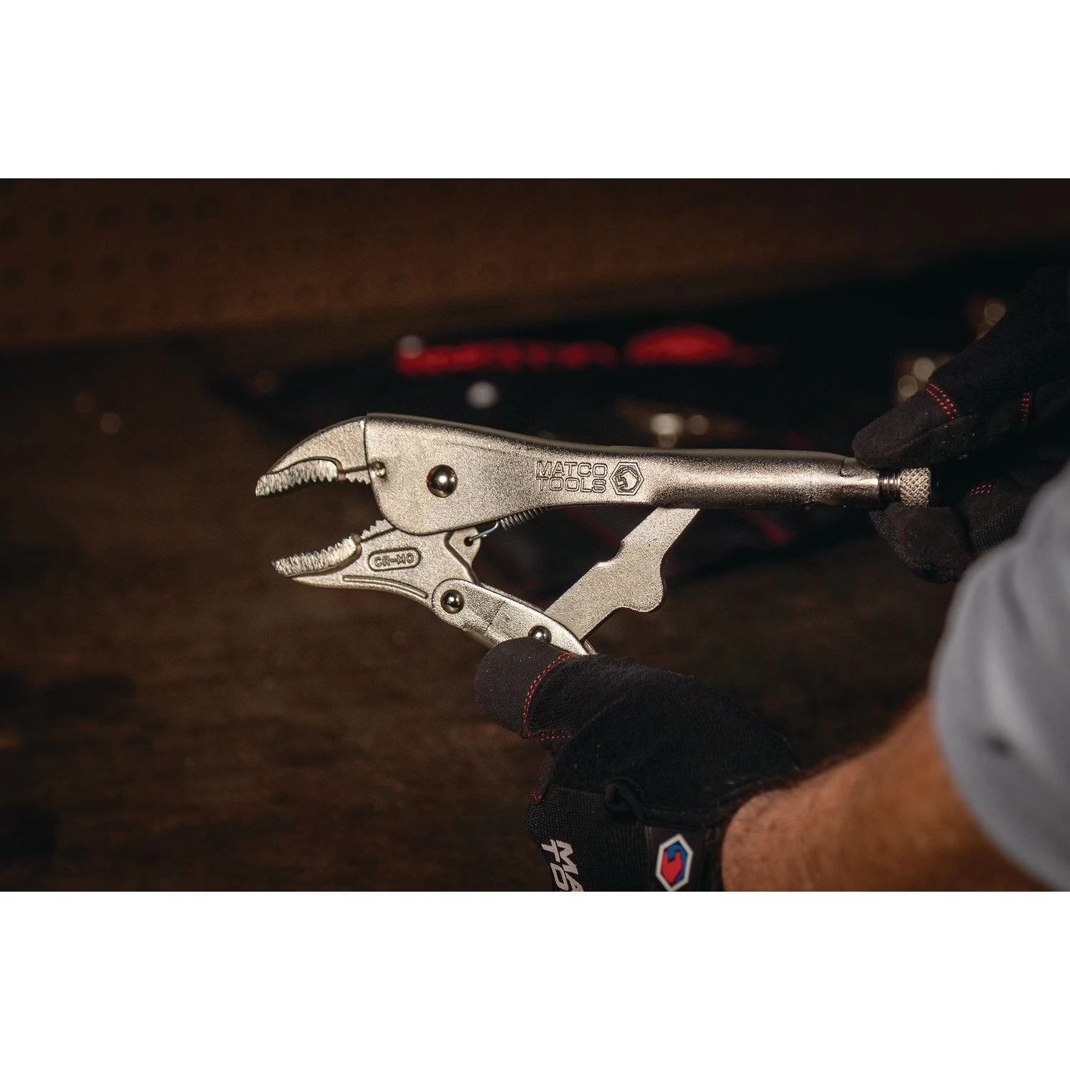 10" CURVED JAW LOCKING PLIERS 6 10" CURVED JAW LOCKING PLIERS - Image 4