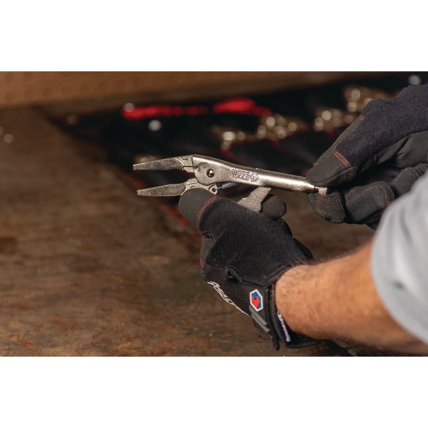 6" NEEDLE NOSE LOCKING PLIERS 6 6" NEEDLE NOSE LOCKING PLIERS - Image 4