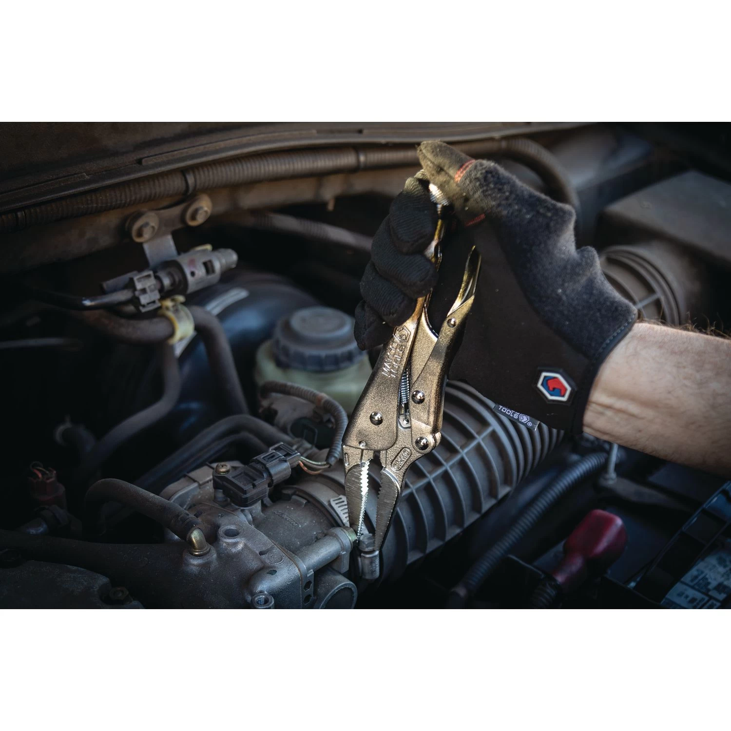 9" NEEDLE NOSE LOCKING PLIERS 5 9" NEEDLE NOSE LOCKING PLIERS - Image 3