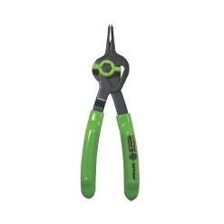 .038" CONVERTIBLE FIXED TIP FLUORESCENT SNAP RING PLIERS - 0°
