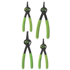 4 PIECE CONVERTIBLE FIXED TIP SNAP RING PLIERS SET - 45°
