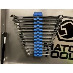 12 SLOT MAGNETIC WRENCH RACK - BLUE -Hand Tool Store MWR12B LifestyleImage 01 1500