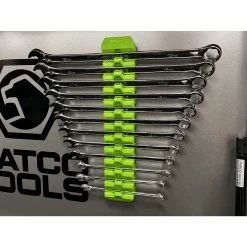 12 SLOT MAGNETIC WRENCH RACK - GREEN -Hand Tool Store MWR12G LifestyleImage 02 1500