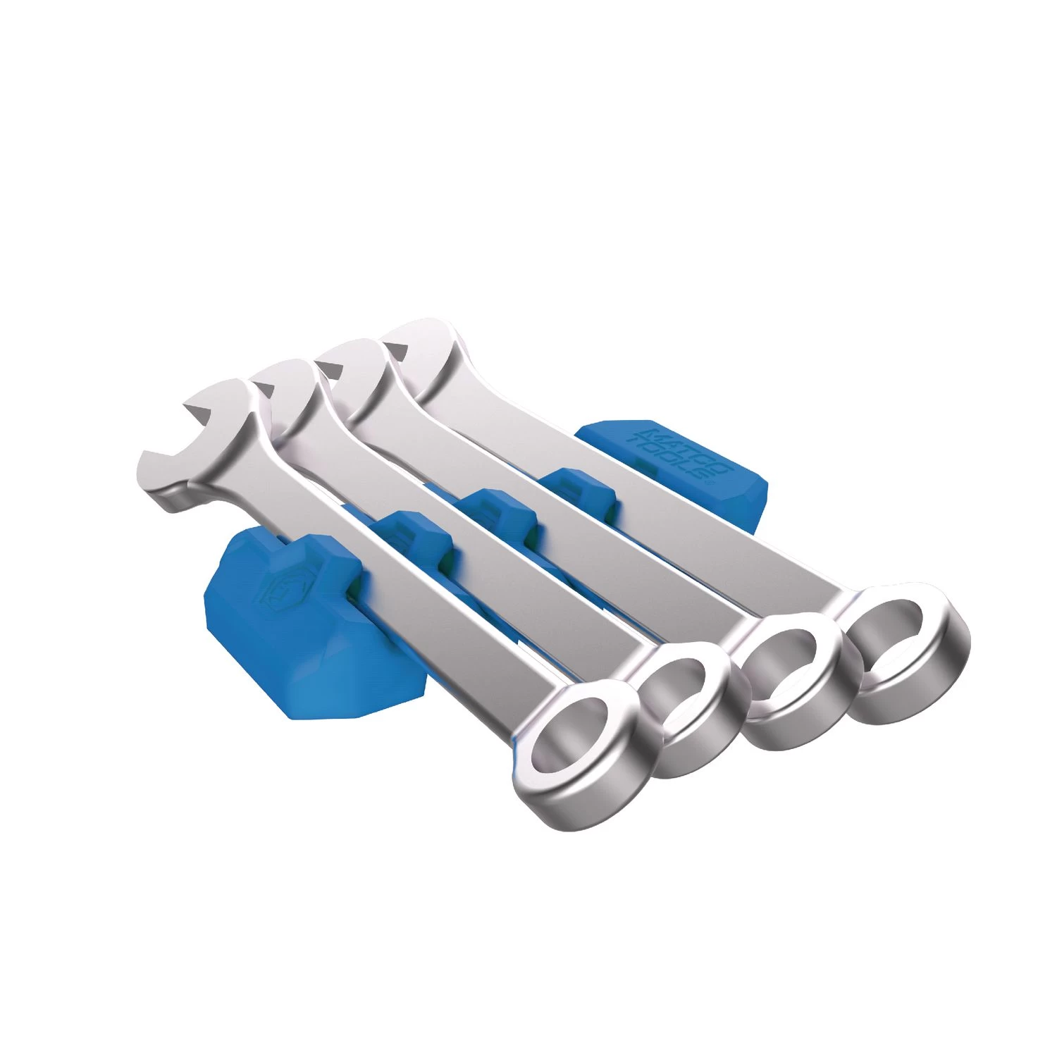 4 SLOT MAGNETIC WRENCH RACK - BLUE 5 4 SLOT MAGNETIC WRENCH RACK - BLUE - Image 3