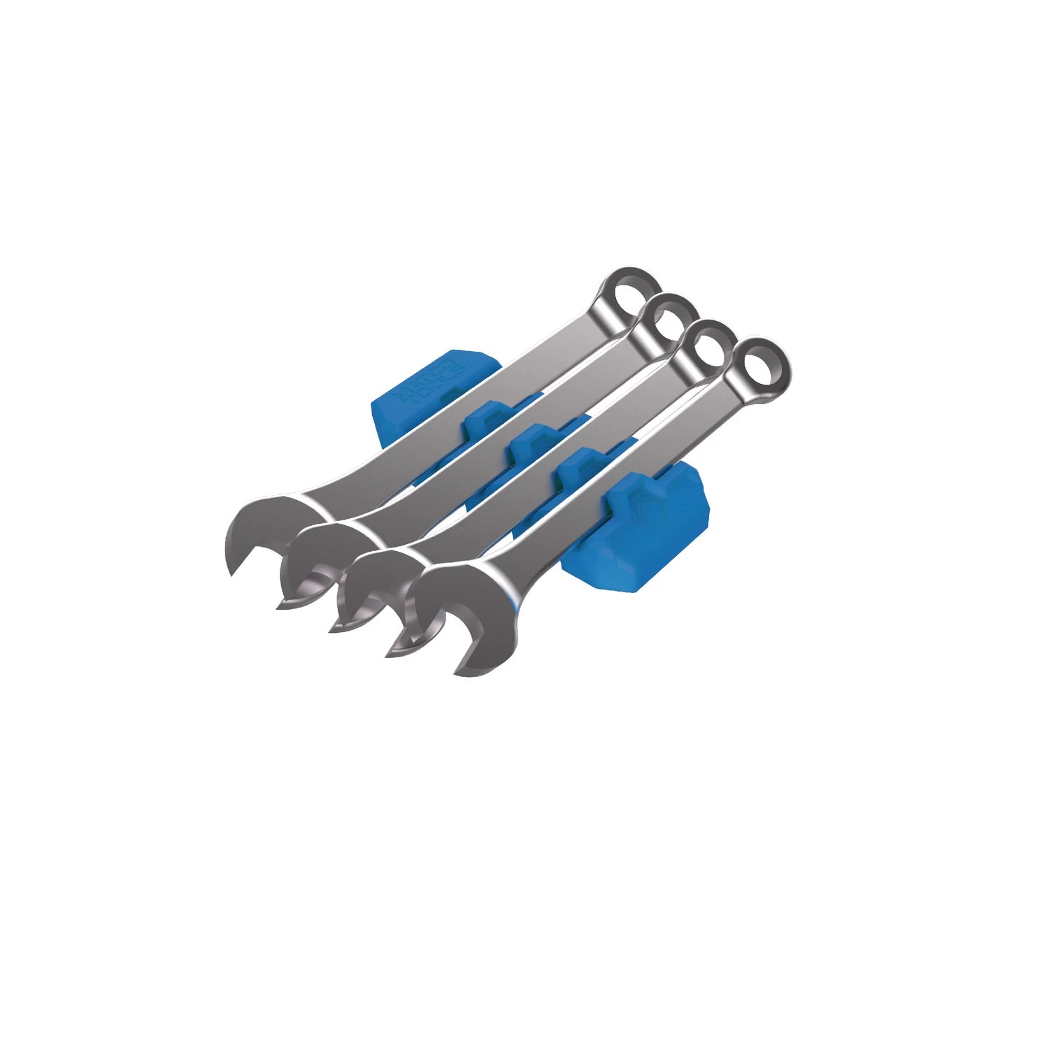 4 SLOT MAGNETIC WRENCH RACK - BLUE 6 4 SLOT MAGNETIC WRENCH RACK - BLUE - Image 4