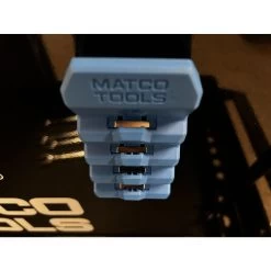 4 SLOT MAGNETIC WRENCH RACK - BLUE 13 4 SLOT MAGNETIC WRENCH RACK - BLUE -Hand Tool Store MWR4B LifestyleImage 02 1500