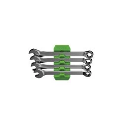 4 SLOT MAGNETIC WRENCH RACK - GREEN 11 4 SLOT MAGNETIC WRENCH RACK - GREEN -Hand Tool Store MWR4G AlternateImage 03 1500