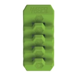 4 SLOT MAGNETIC WRENCH RACK - GREEN