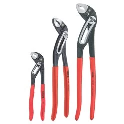 KNIPEX 3 PIECE ALLIGATOR PLIERS SET