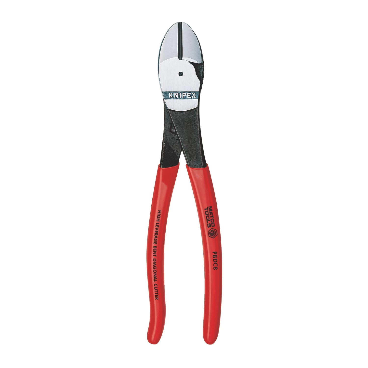 KNIPEX 8" BENT DIAGONAL CUTTER PLIERS 3 KNIPEX 8" BENT DIAGONAL CUTTER PLIERS