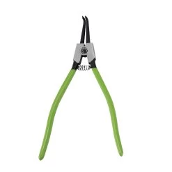 13" EXTERNAL SNAP RING PLIERS BENT NOSE 0.090"