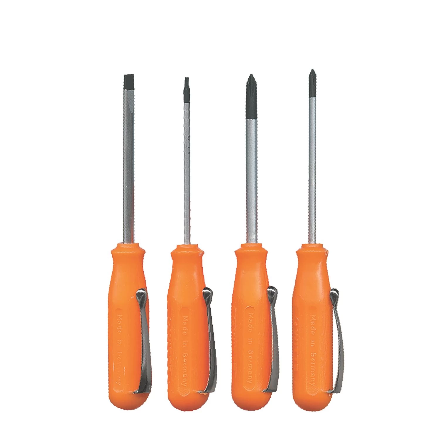 4 PIECE POCKET SCREWDRIVER SET 3 4 PIECE POCKET SCREWDRIVER SET