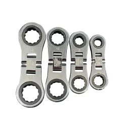4 PIECE METRIC FLEX FINGER RATCHET WRENCH SET
