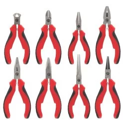 SILVER EAGLE 8 PIECE MINI PLIERS SET