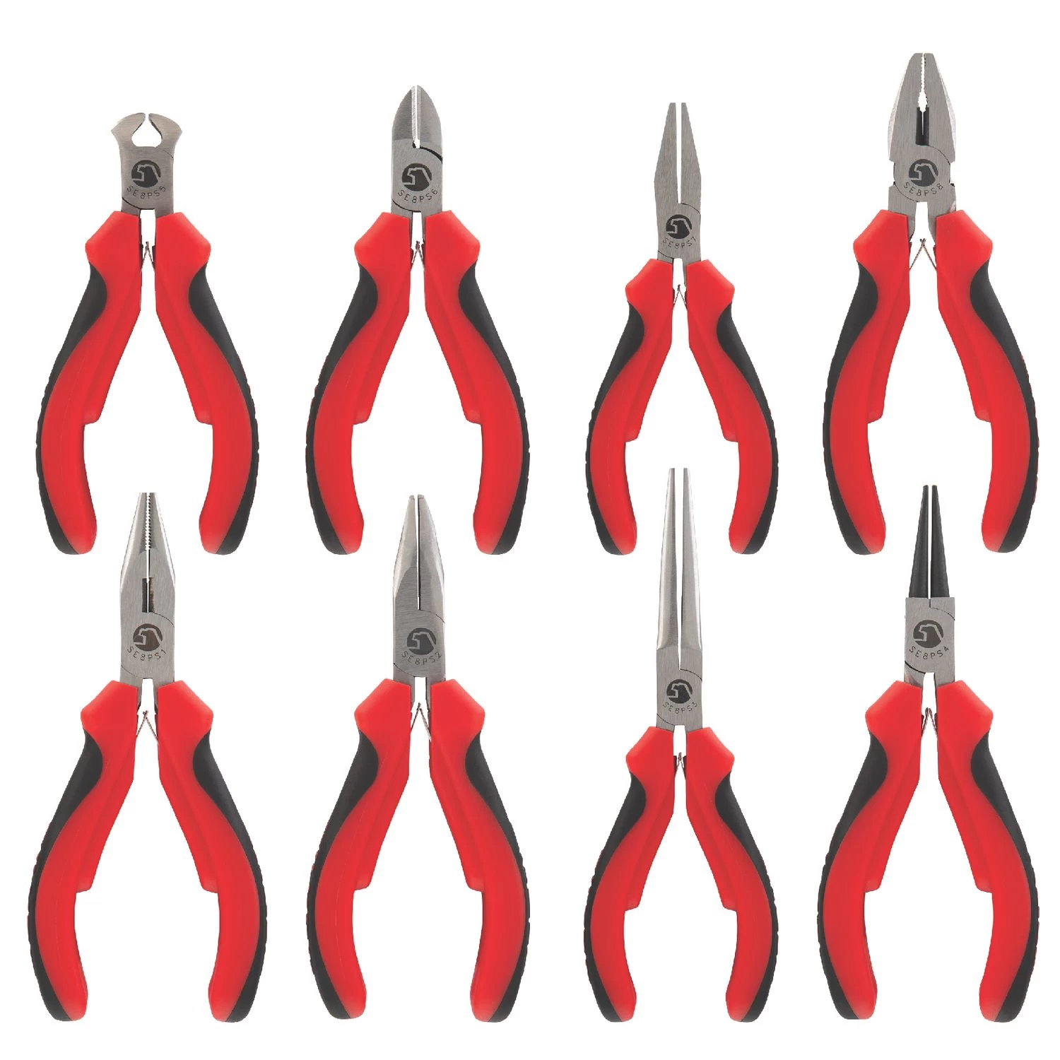 SILVER EAGLE 8 PIECE MINI PLIERS SET 3 SILVER EAGLE 8 PIECE MINI PLIERS SET