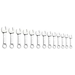 13 PIECE STUBBY METRIC COMBINATION WRENCH SET