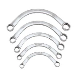 5 PIECE SAE HALF MOON WRENCH SET
