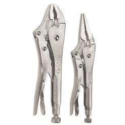 2 PIECE LOCKING PLIERS SET
