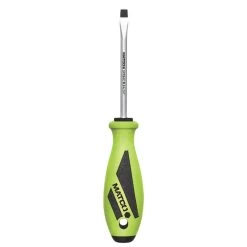 1/4" X 4" SLOTTED SCREWDRIVER - FLOURESCENT