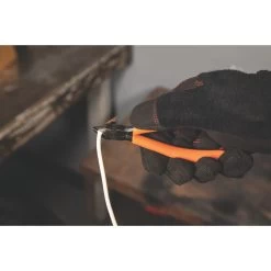 2 PIECE FLUSH CUT PLIERS SET -Hand Tool Store SPFC2 InUseImage 02 1500