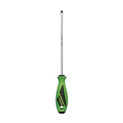 1/4" X 8" SLOTTED SCREWDRIVER - GREEN
