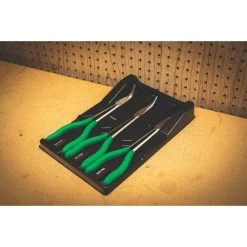 3 PIECE EXTRA LONG NEEDLE NOSE PLIER SET- GREEN 13 3 PIECE EXTRA LONG NEEDLE NOSE PLIER SET- GREEN -Hand Tool Store SPN3G LifestyleImage 02 1500