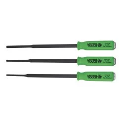 3 PIECE 16" LONG PIN PUNCH SET
