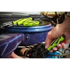 1/8" X 3" P0 PRECISION SCREWDRIVER - FLUORESCENT -Hand Tool Store SPRF43P0A InUseImage 01 1500