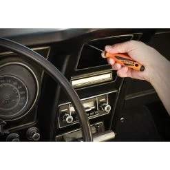 1/8" X 3" P0 PRECISION SCREWDRIVER - ORANGE -Hand Tool Store SPRO43P0A InUseImage 01 1500