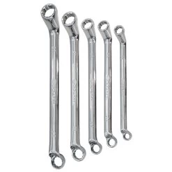 5 PIECE XL DEEP DOUBLE BOX WRENCH SET METRIC