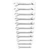 11 PIECE 30°/60° DOUBLE OPEN METRIC WRENCH SET 2 11 PIECE 30°/60° DOUBLE OPEN METRIC WRENCH SET -Hand Tool Store SROEA11MS ProductImage PrimaryImage 1500