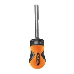 STUBBY RATCHETING SCREWDRIVER W/ BITS