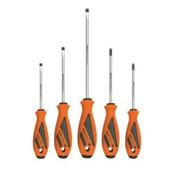 5 PIECE TOP TORQUE II™ SCREWDRIVER SET - ORANGE