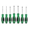 7 PIECE TOP TORQUE II GREEN TAMPERPROOF TORX® SCREWDRIVER SET -Hand Tool Store SSPTPG7C ProductImage PrimaryImage 1500
