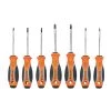 7 PIECE TOP TORQUE II ORANGE TAMPERPROOF TORX® SCREWDRIVER SET -Hand Tool Store SSPTPO7C ProductImage PrimaryImage 1500